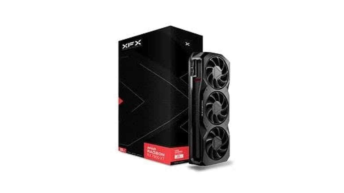 Tarjeta gráfica XFX Radeon RX 7900 XT Gaming con 20 GB GDDR6, AMD RDNA 3 RX-79TMBABF9