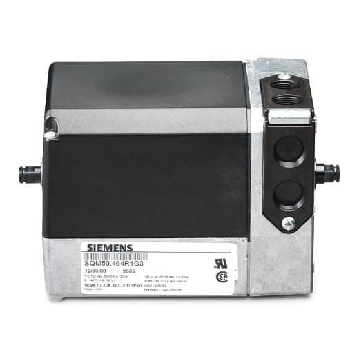 SIEMENS SQM50.461R1G3 Actuador de Combustión Reversing 140 in-lb, 110V, 4-20 mA, 10 mm