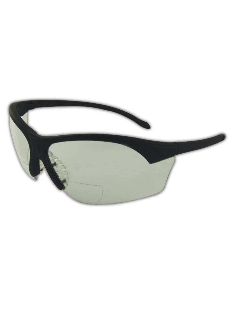 MAGID Safety Protective Reader Glasses, Lente Clara y Armazón Negro, 1.00 Dioptrías (144 Pares) YA7BKC10-144