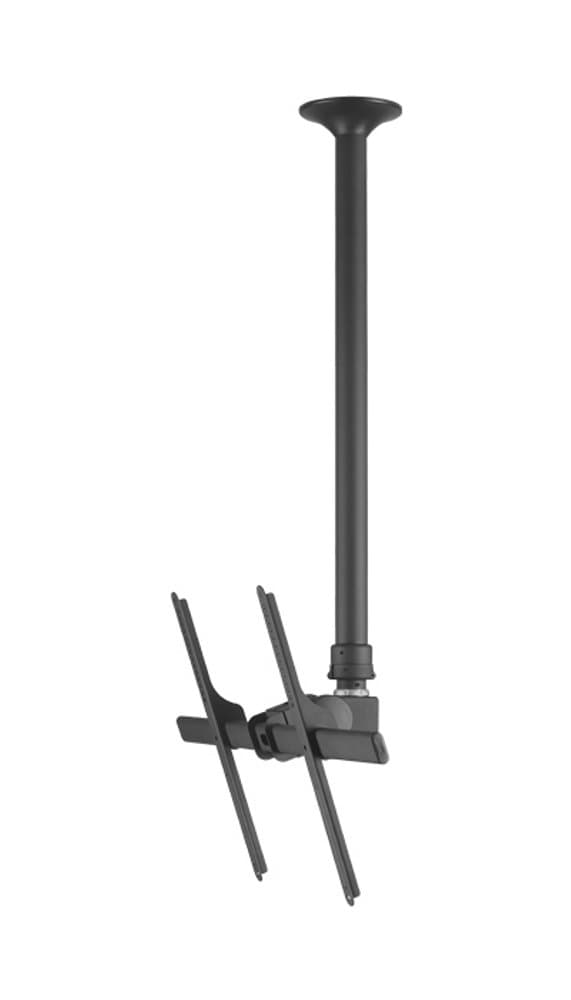 Soporte de Techo Atdec TH-3070-CTL con Largo Drop para Pantallas de hasta 65 kg, 74.8 pulgadas, Negro