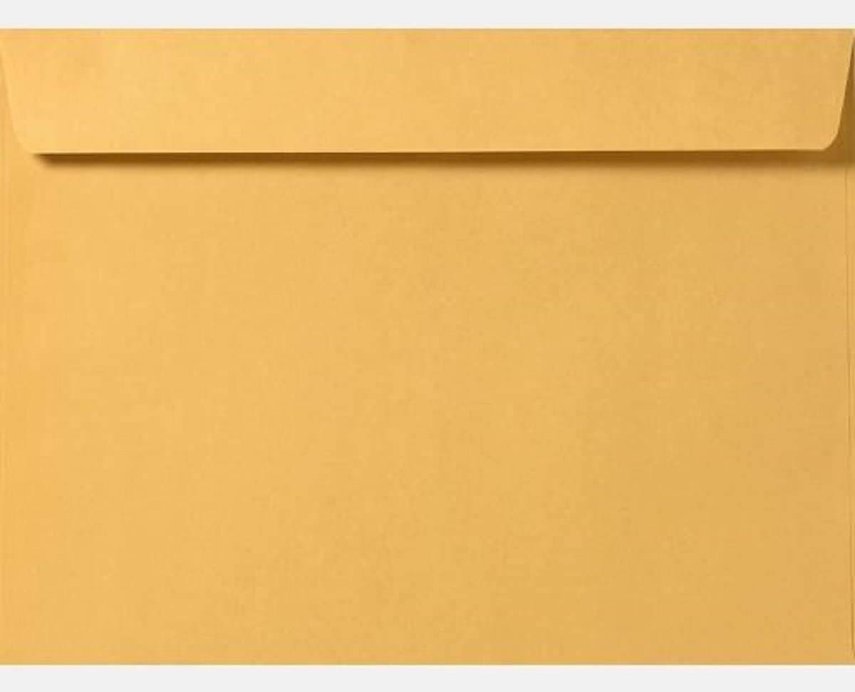 Sobres tipo folleto Limited Papers Kraft marrón gommados 28 lb, 12 x 16 (pack 1000) Booklet