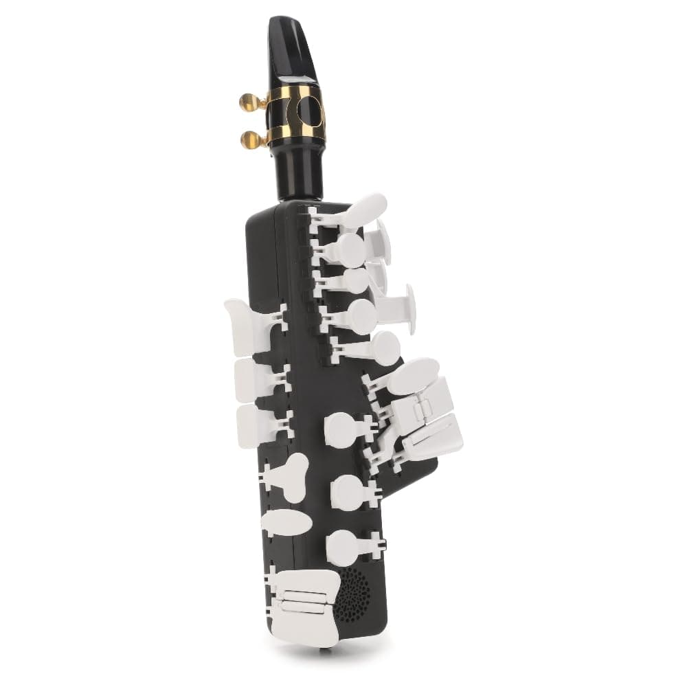 odiseimusic Travel Sax 2 (White Silicon) - Saxo digital compacto para práctica silenciosa TS2WS