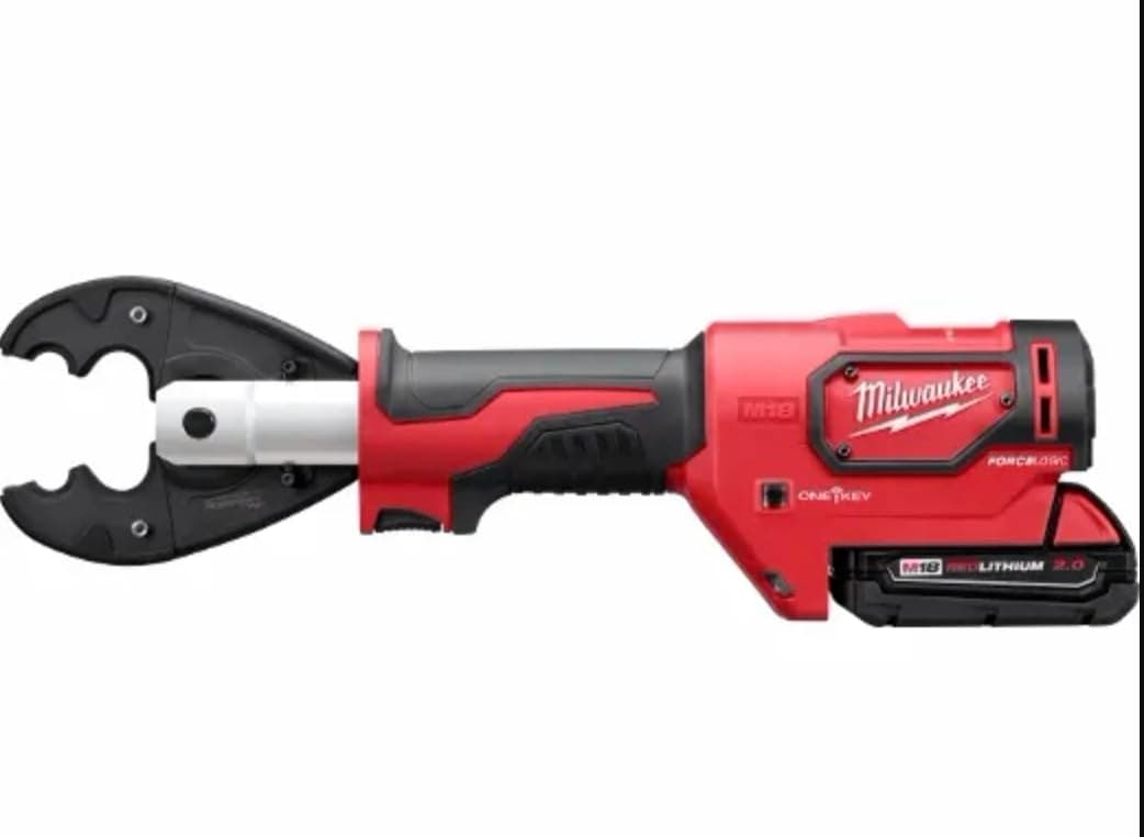 Milwaukee 2678-22BG M18 Force Logic Kit de Crimpado Utilitario de 6T con Ranuras D3 y Matriz Fija Bg