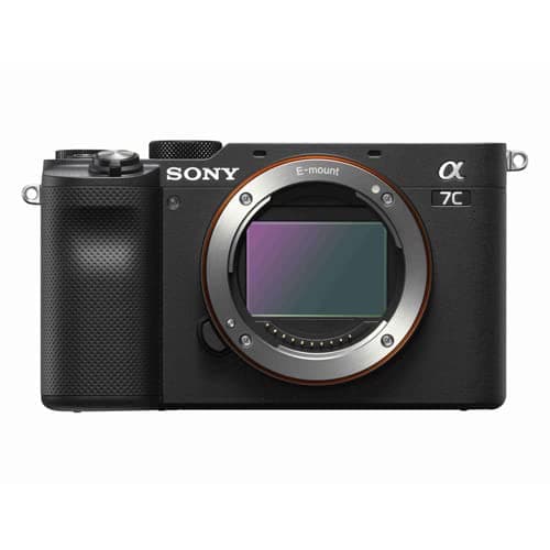 Sony a7CR Mirrorless Camera | Black Bundle con 28-75mm f/2.8, 128GB, batería, cargador y kit de limpieza (9 piezas) ILCE-7CR