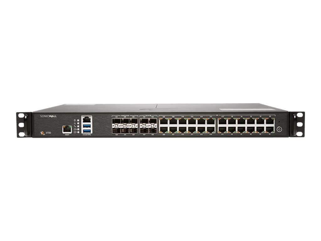 SonicWall NSa3700 Gen7 Firewall con 2 años Essential Protection (02-SSC-8206)