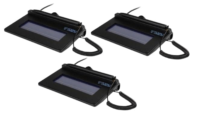 Topaz Systems Topaz T-S460-HSB-R, SigLite 1x5 Almohadilla de Firma, USB (Paquete de 3 unidades)