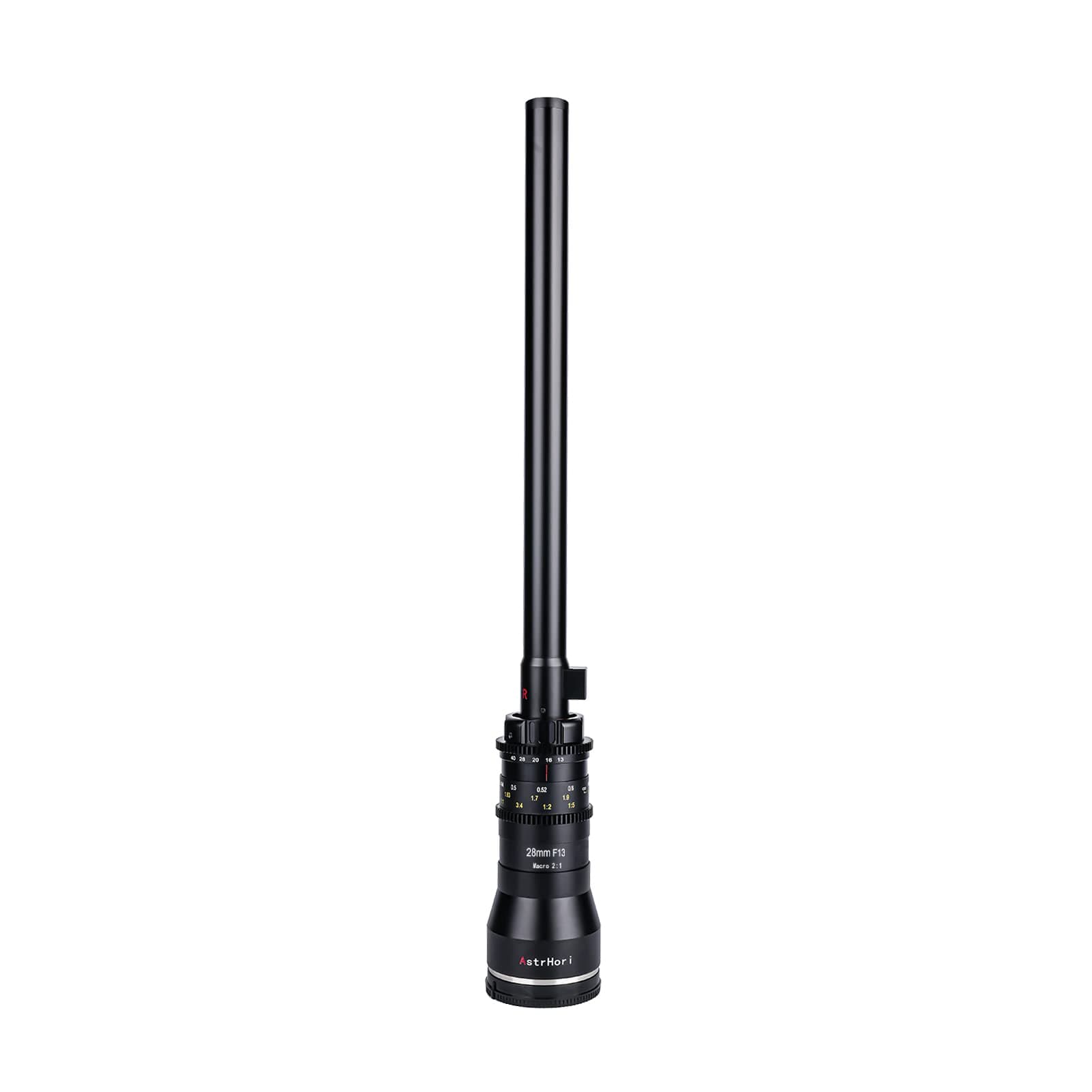 AstrHori 28mm F13 Lente sonda 2X macro para Cine PL 2813-PL