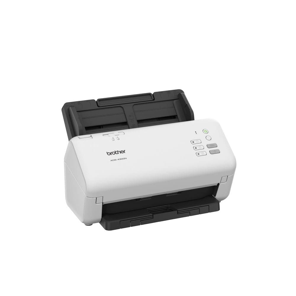 Brother ADS-4300N Escáner Profesional con USB y LAN, Dúplex, Hot Keys ADS4300NRE1