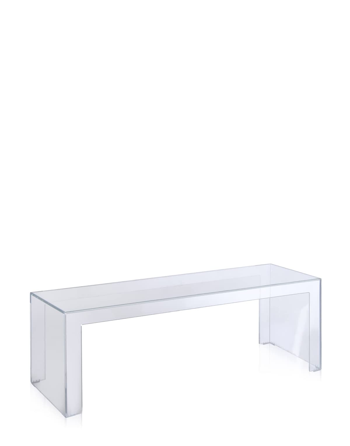 Kartell Invisible Side Mesa Lateral por Tokujin Yoshioka, 5000/B4 Cristal Transparente