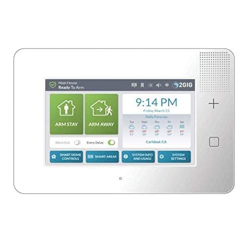 Panel de Seguridad y Control 2GIG GC3e Premium, Seguridad Mejorada, Pantalla Táctil de 7" (2GIG-GC3E-345)