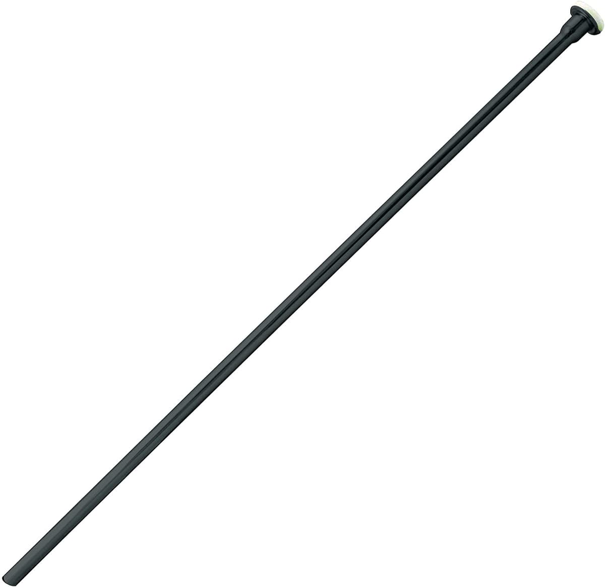 Westbrass R124-100-62 elevador de suministro para inodoro 3/8" x 20" Flat Head, Matte Black (paquete x100)