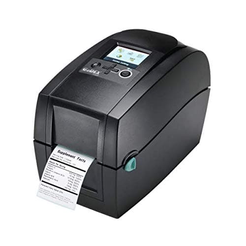Godex RT200i Impresora Térmica Transfer 2" Pantalla Color 203 dpi 7 IPS USB RS232 Ethernet 011-R2iF11-000