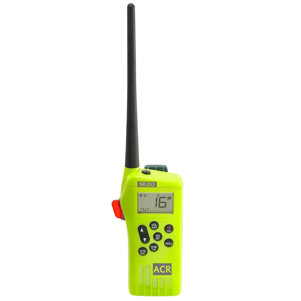 ACR SR203 Radio VHF portátil GMDSS kit completo 2828