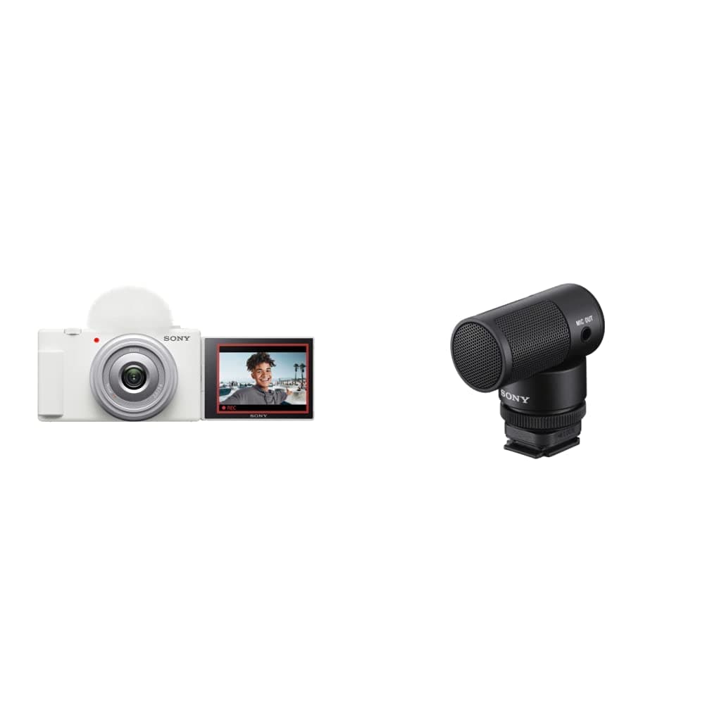 Sony ZV-1 Cámara digital para vlogging con micrófono shotgun