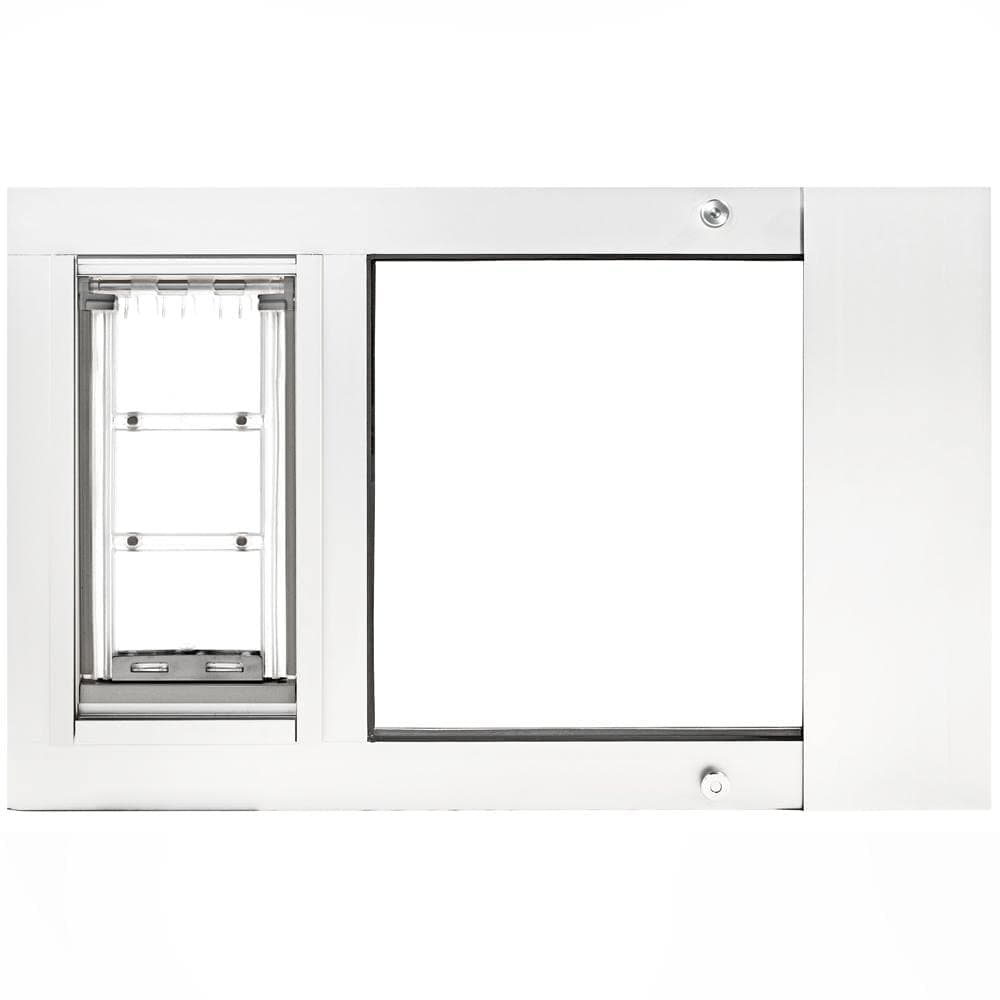 Endura Flap - Puerta para mascotas para ventanas de guillotina 07EF-A20MM-1W-3DH
