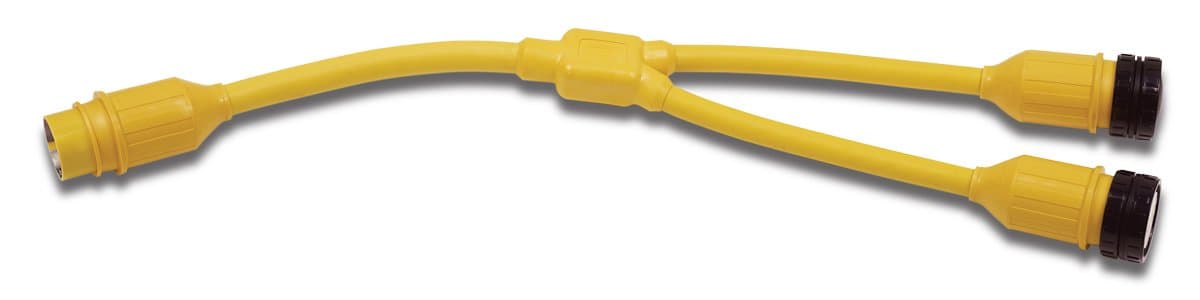 Adaptador Marino Marinco 162AY Y de Alimentación Shore Power 50A (amarillo)
