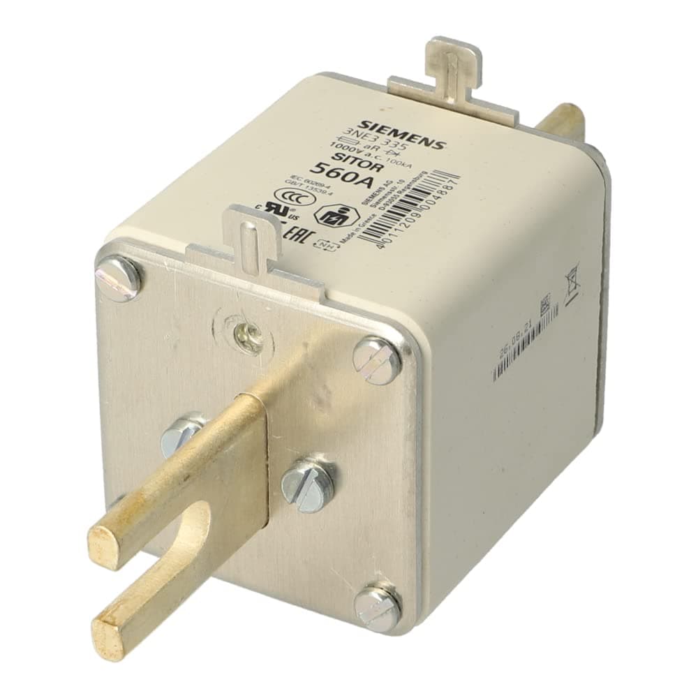 3NE3335 | SIEMENS fusible SITOR NH2,560 A, 1000 V AC, indicador frontal