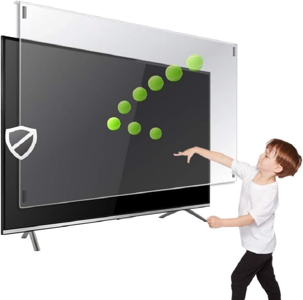 Protector de pantalla TV 85-86 pulgadas TV-Protector para LCD, LED, OLED y QLED 4K HDTV