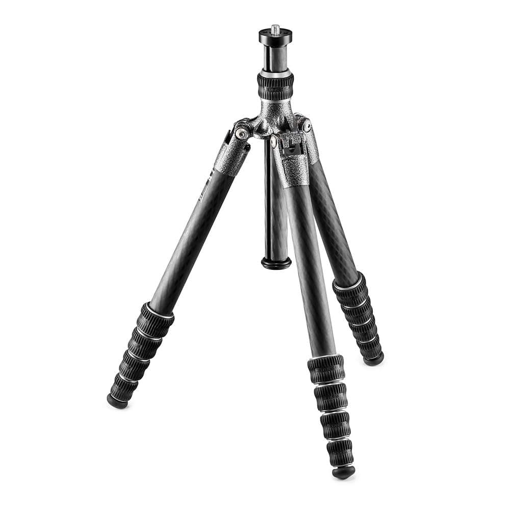Gitzo GT1555T Tripié Traveller Serie 1 - Carbono, 5 Secciones, Columna Corta Incluida
