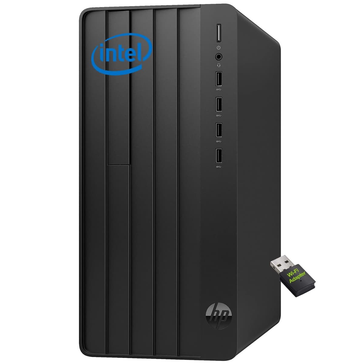 Computadora de Escritorio HP Tower 290 G9, Intel i3-13100 (hasta 4.5 GHz) CPU, 16GB RAM, SSD PCIe 512GB, Gráficos Intel UHD 730, Teclado con Cable y Mouse Negro, Windows 11 Home, Adaptador Wi-Fi Pro Tower 290 G9