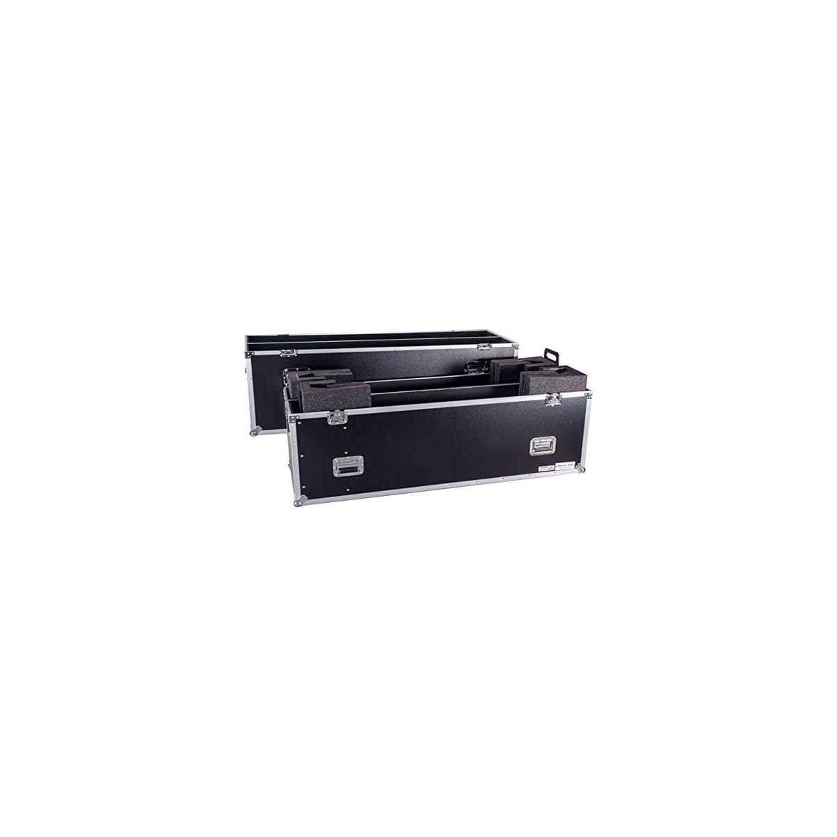 DEEJAY LED TBH2LED70WHEELS Maletín de transporte ATA-300 para dos pantallas de 70" con ruedas