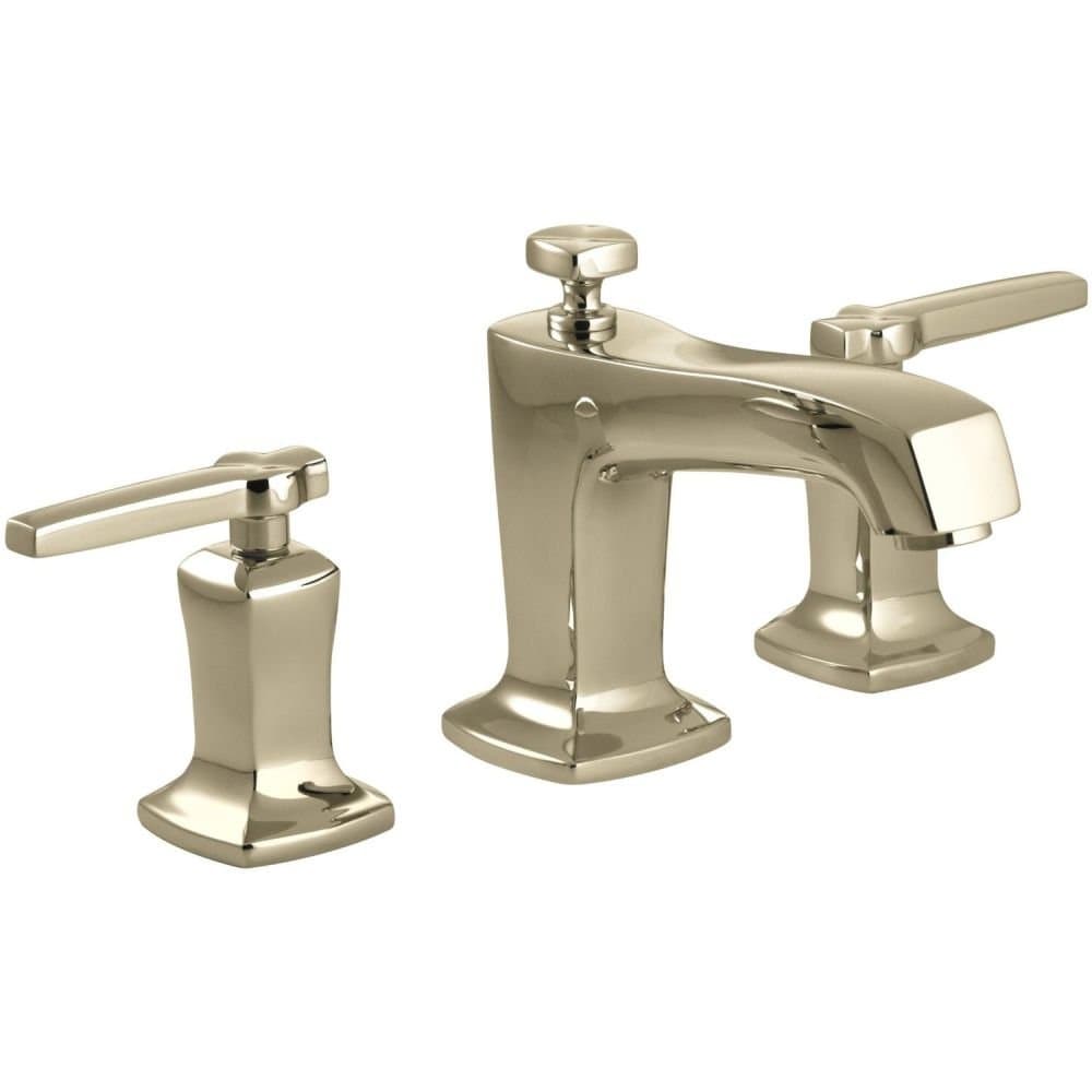 KOHLER Margaux Grifería widespread para lavabo, acabado AF K-16232-4-AF