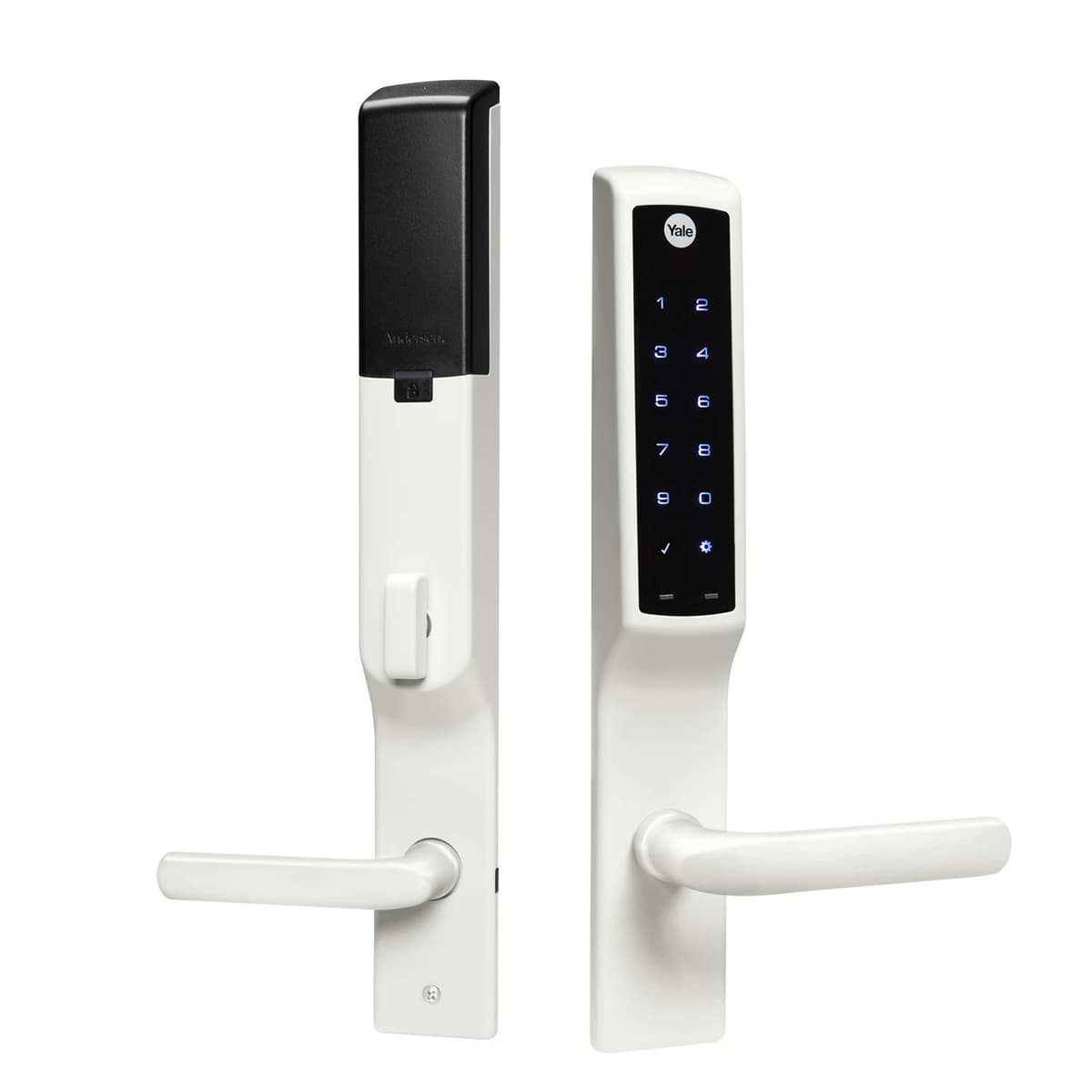 Yale Assure Lock para puertas patio Andersen, blanco YRM276-NR-WHT
