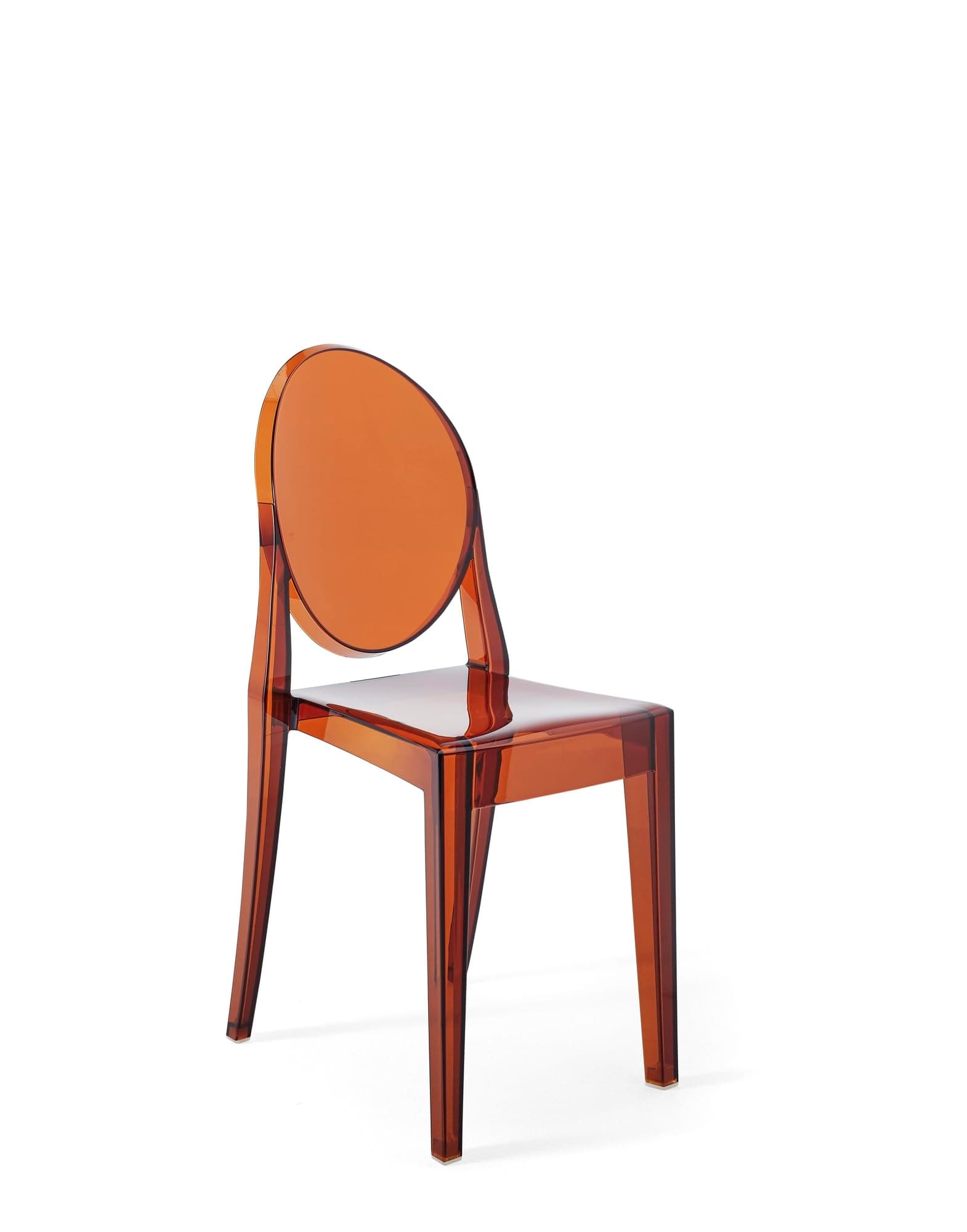 Silla Victoria Ghost Kartell, juego de 2, Ámbar G4857Z2