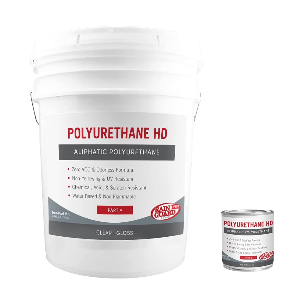 Rainguard International Rain Guard PU-1403 Kit Poliuretano HD IsoFree 2-Part Brillo - 4 Gallones