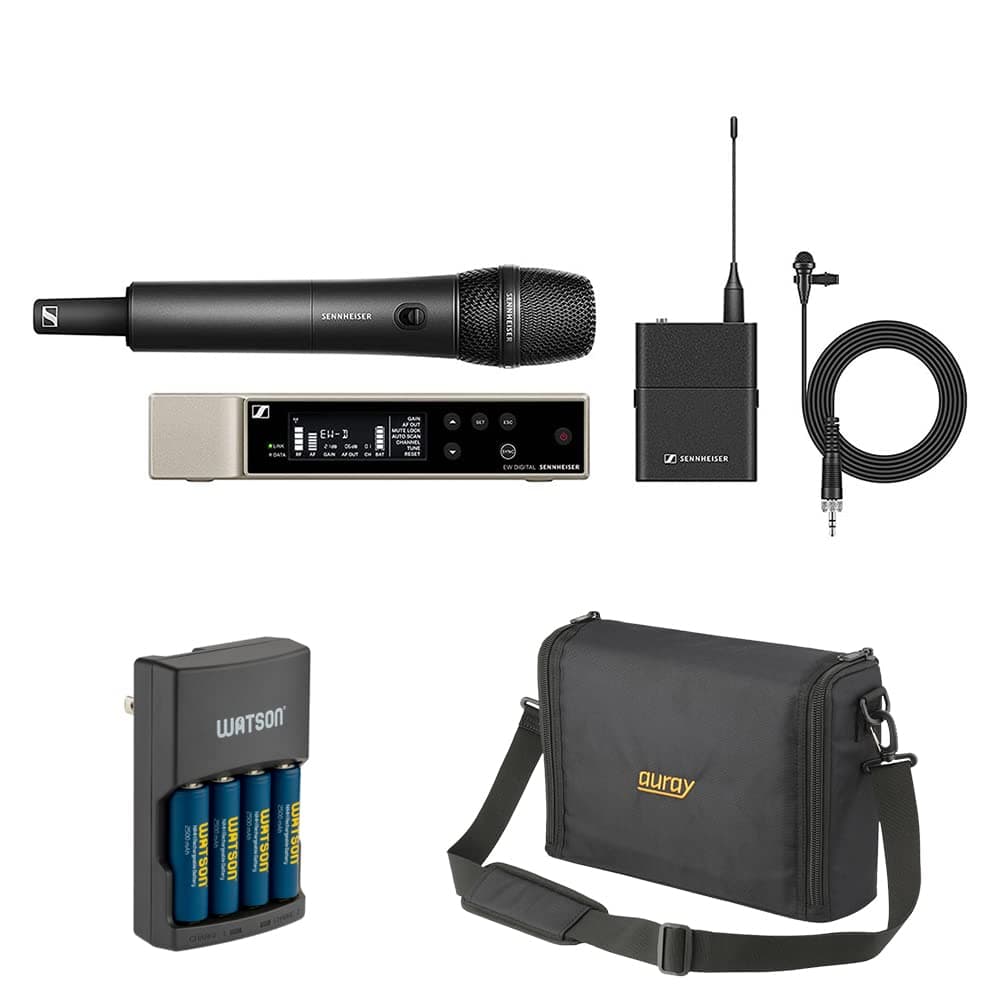 Sennheiser EW-D ME2/835-S Set Sistema Inalámbrico Digital Combo con Lavalier y Handheld 508772