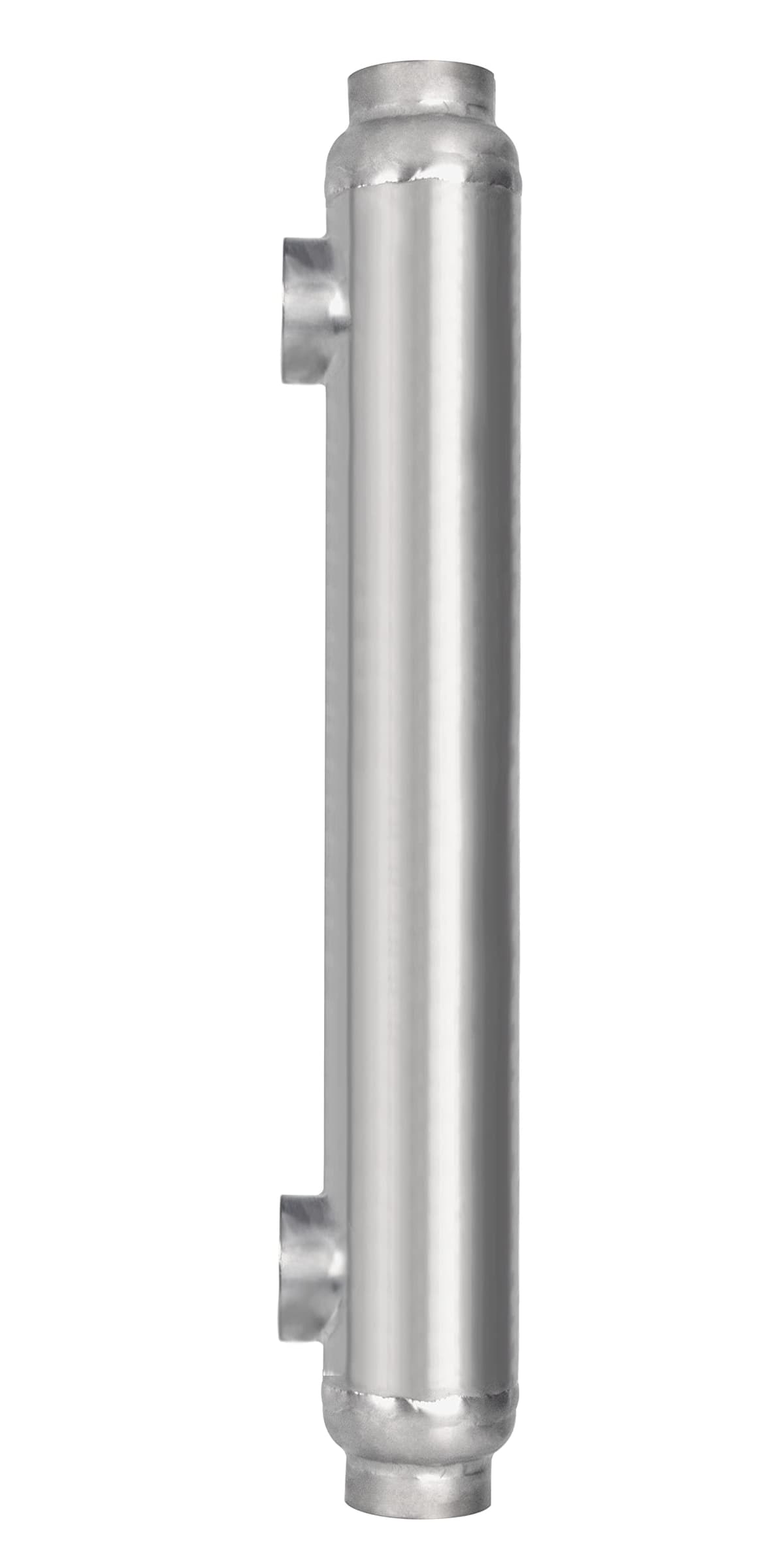 AB Marine Intercambiador de Calor 1200kBtu Titanio puertos mismo lado 2 1/2" y 2" FPT SP-1200Kti-S
