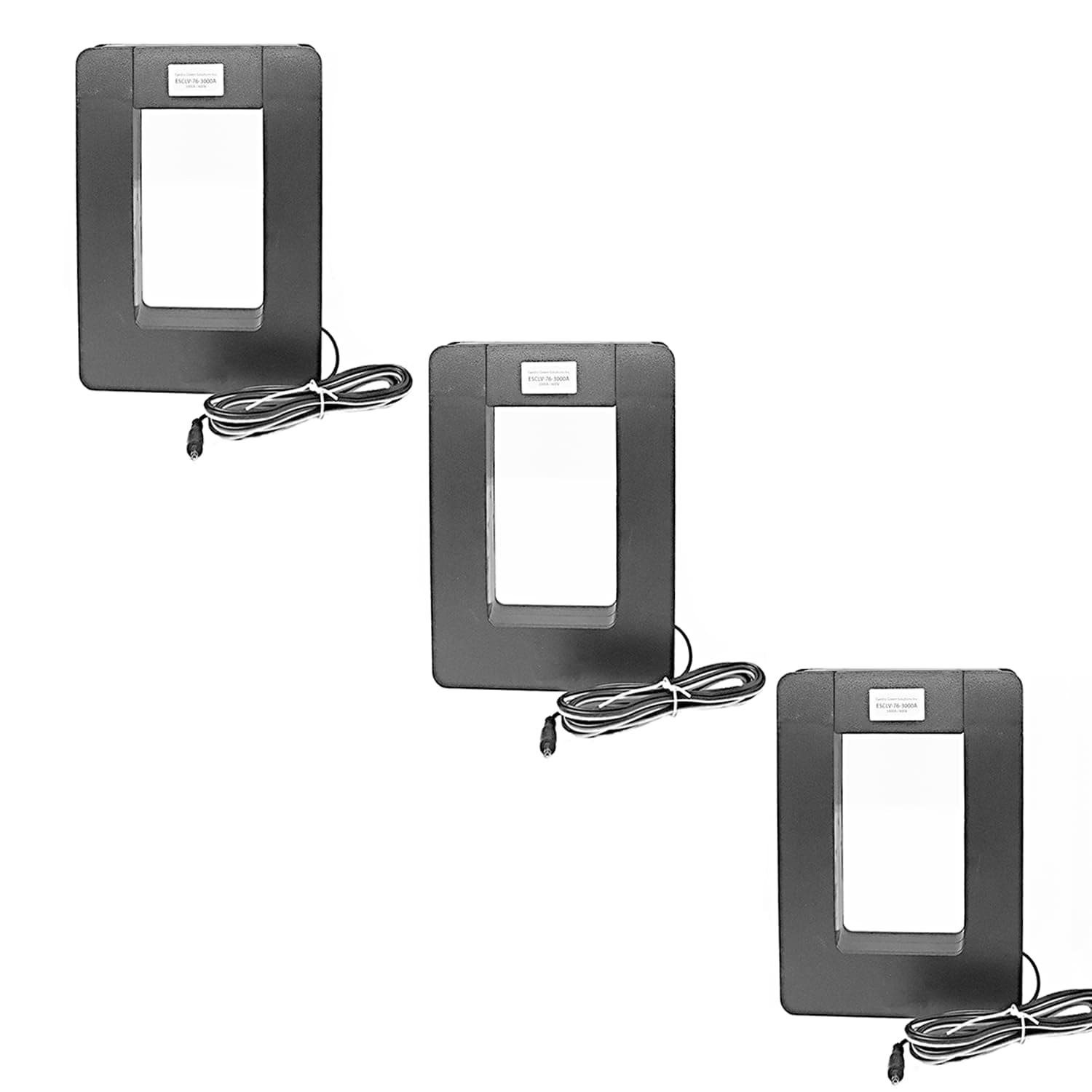 Eyedro Set de 3 CTs Split Core 2000A - Compatible con ESCLV-76-2000A-SET3
