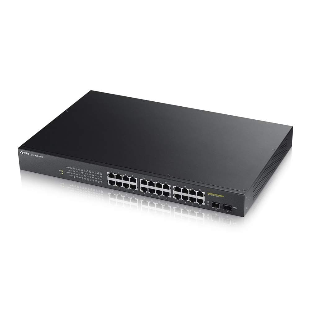 ZyXEL GS1900-24HP Switch Smart Gestionado 24 puertos PoE+ 170W