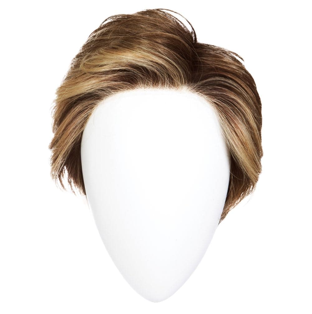 Hair u wear Raquel Welch On The Cover pixie corto con textura y ondas suaves, talla estándar, RL10/22SS Iced Cappuccino