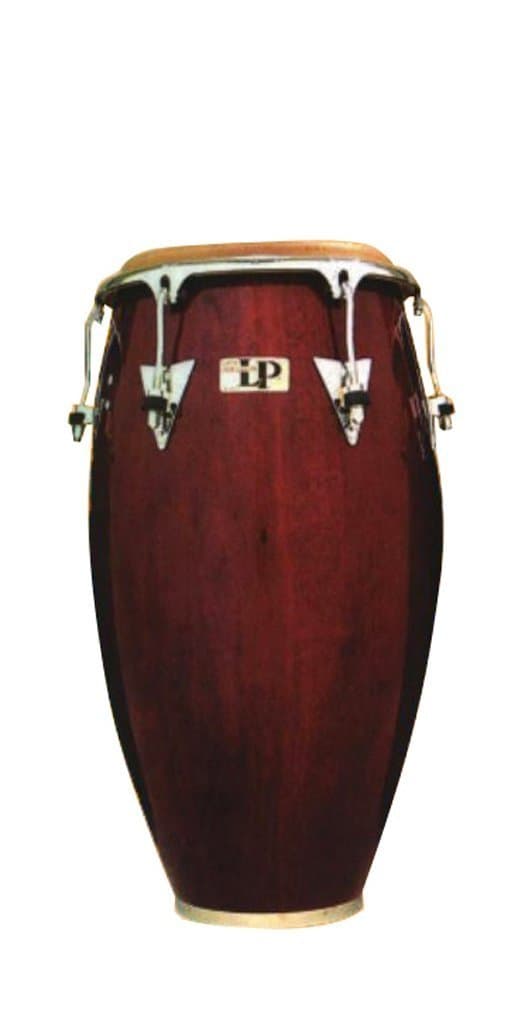 Latin Percussion LP Classic Model Wood 11-3/4" Conga - Rojo Vino/Cromo LP559X-DW