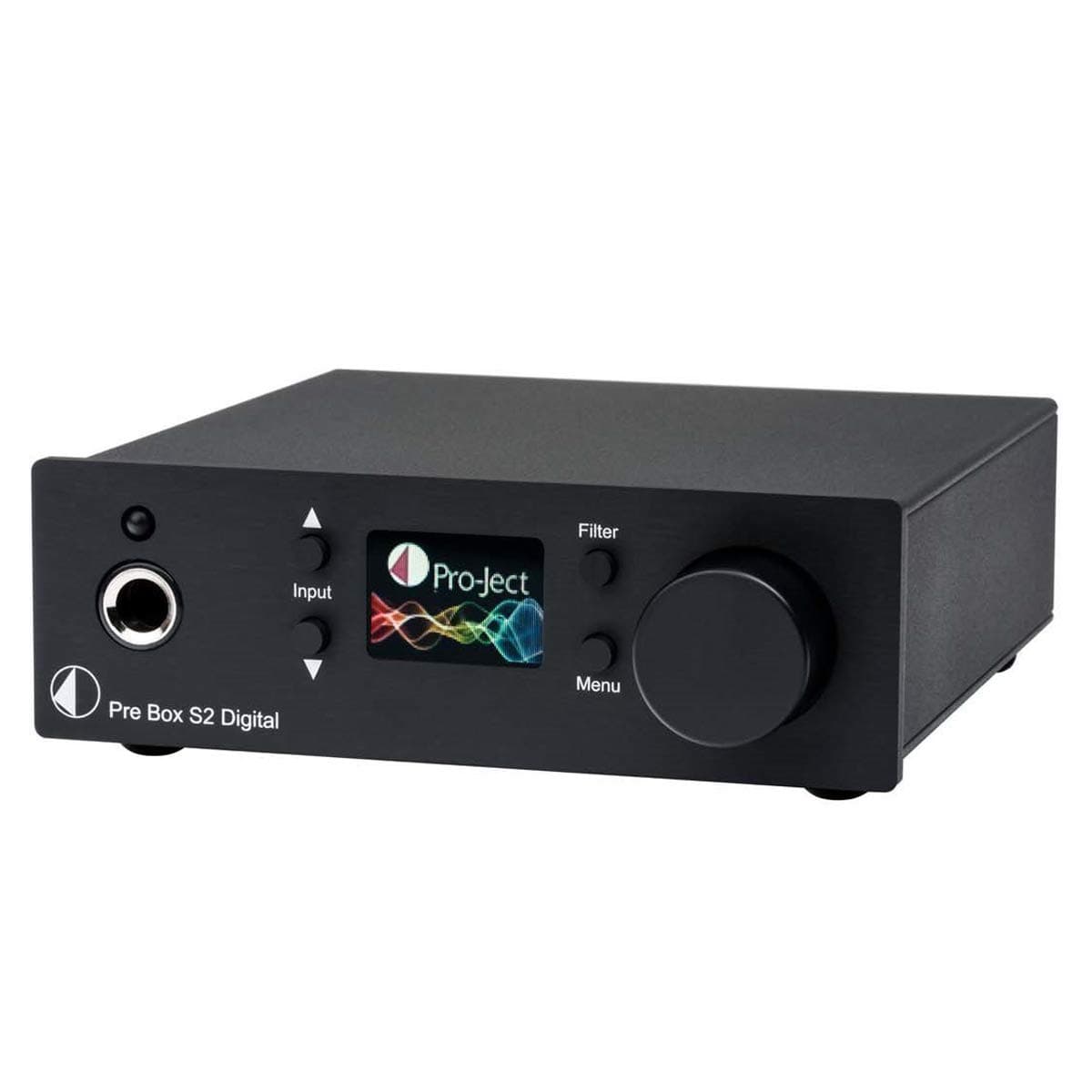 Pro-Ject Audiophile Equipo de Audio/Vídeo para Hogar Negro (Caja - Pre Box S2 Dgt Negro) Box - Pre Box S2 Dgt Black