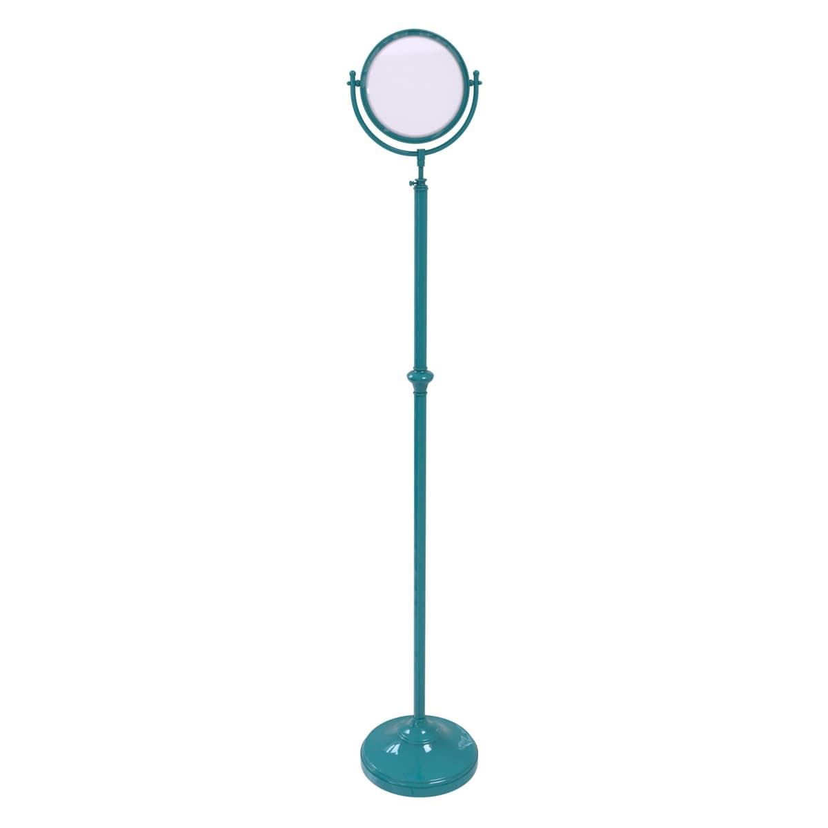 Espejo de pie ajustable Allied Brass DMF-2/3X-GLT 8" con aumento 3X, Glokzin Teal