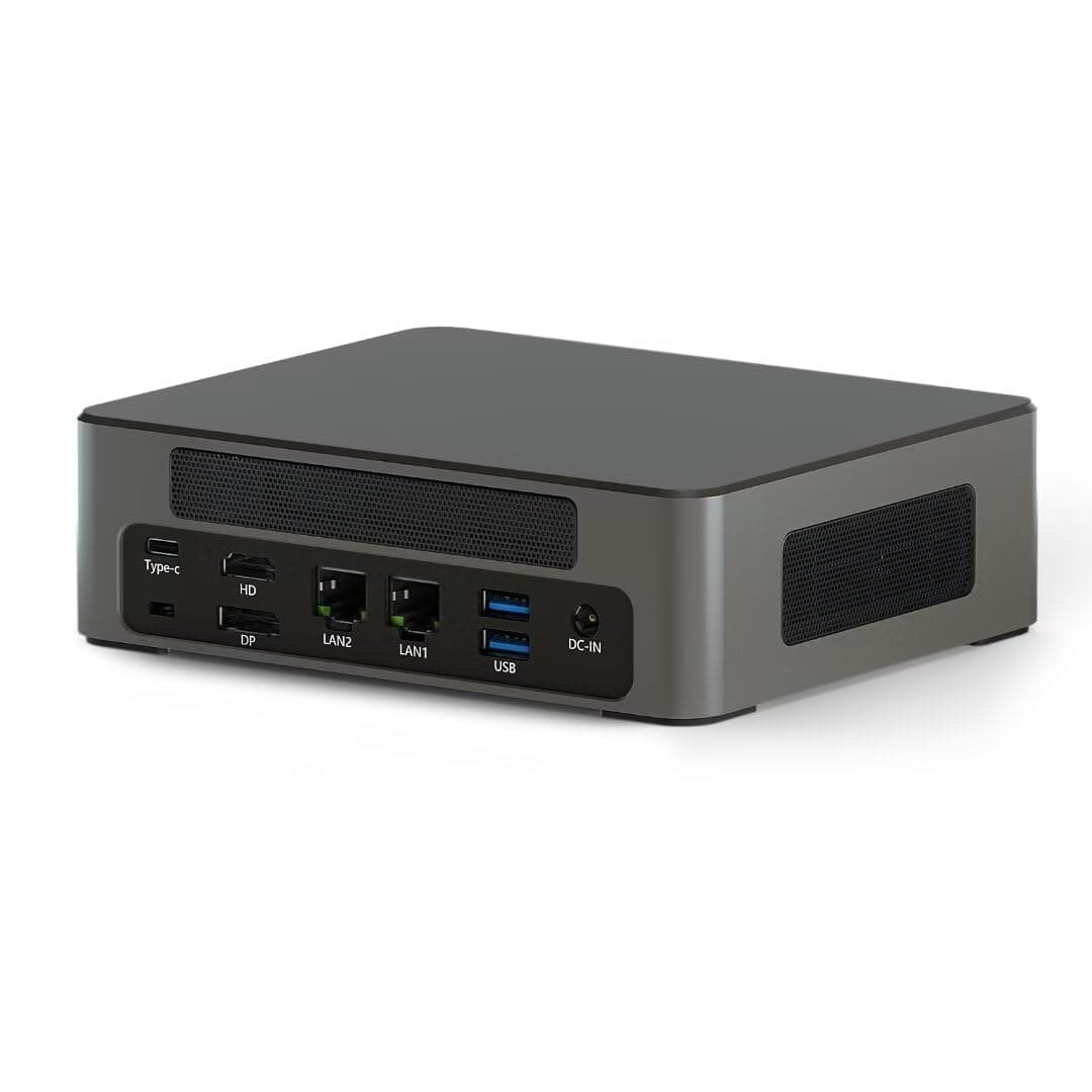 WEIDIAN Mini PC FM9 Core i7-1360P, 32GB DDR5, 1TB SSD, Win 11 Pro, Triple Display, WiFi6 & 2.5G LAN FM9-i7-1360P-32-1T SSD