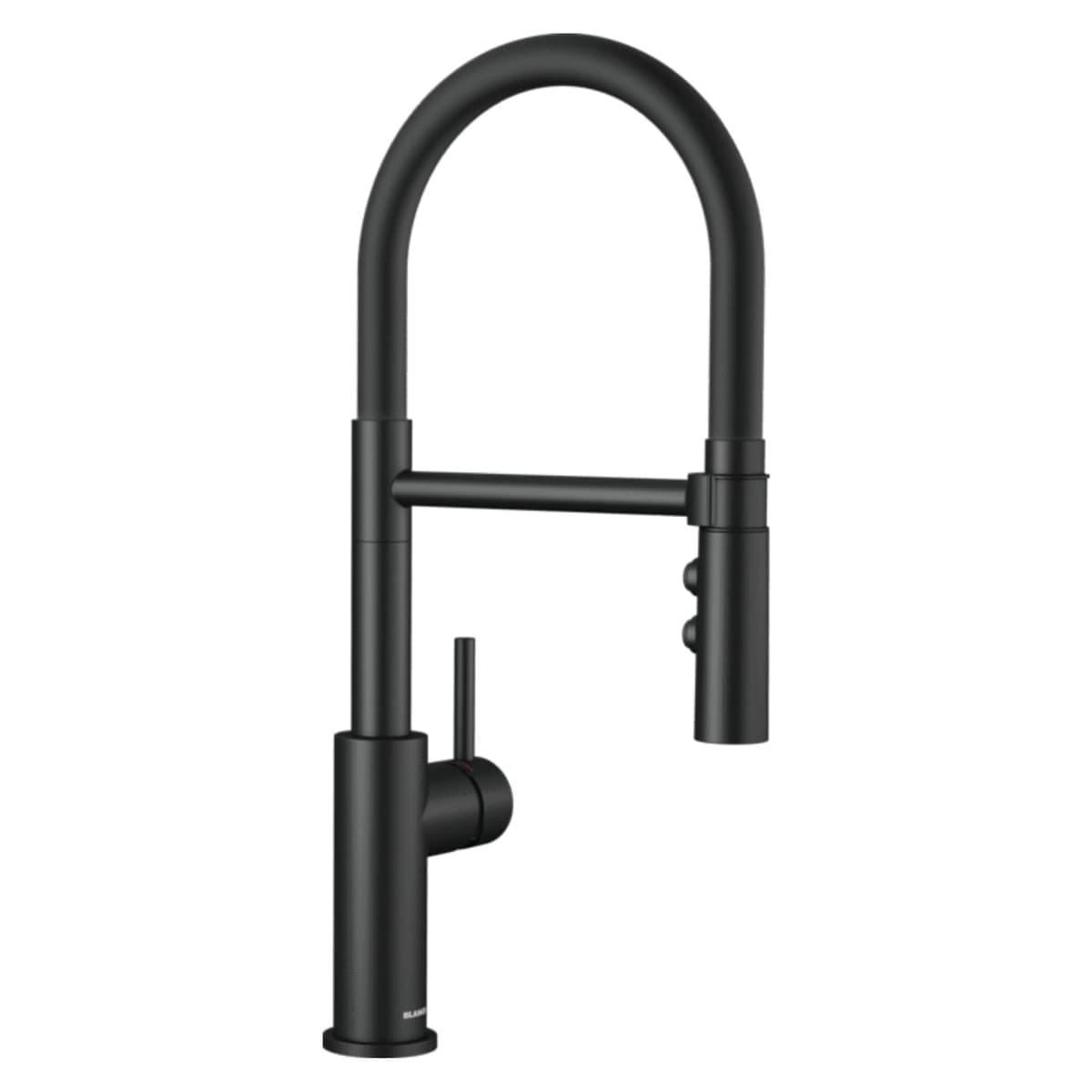 BLANCO CATRIS-S Flexo Grifería de Cocina Negro Mate 525793