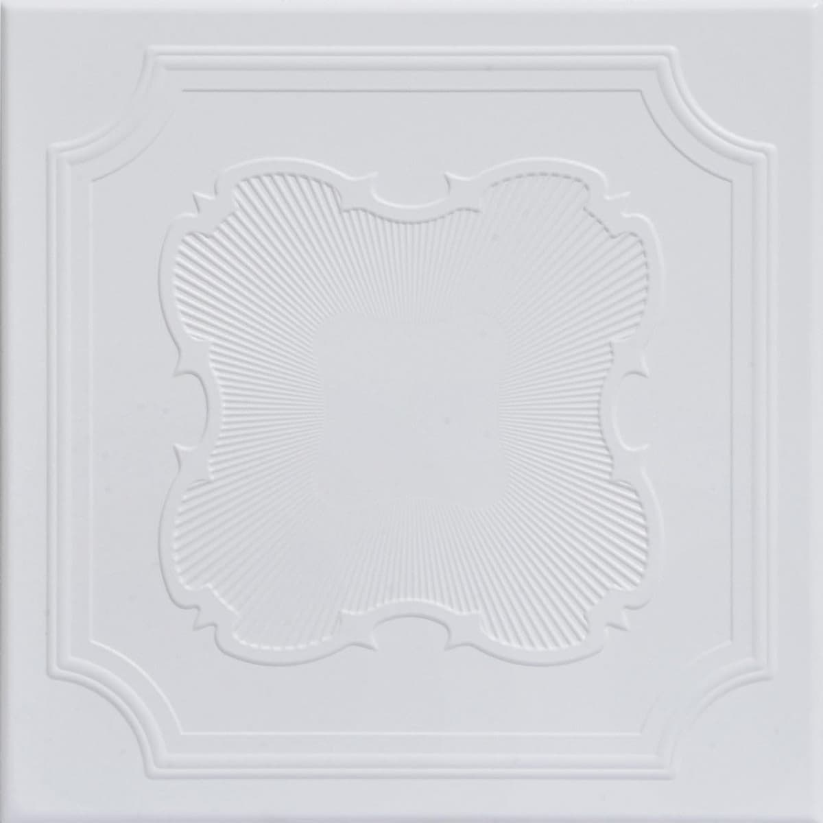 À LA MAISON CEILINGS R74 Coronado Foam Glue-up Ceiling Tile (Pack de 144) R74upws-144