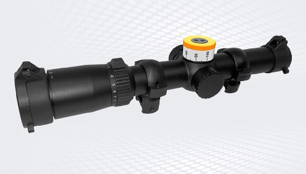 RAVIN Adjustable Turret Scope 1-8x24 con Retícula Iluminada Rojo/Verde R162