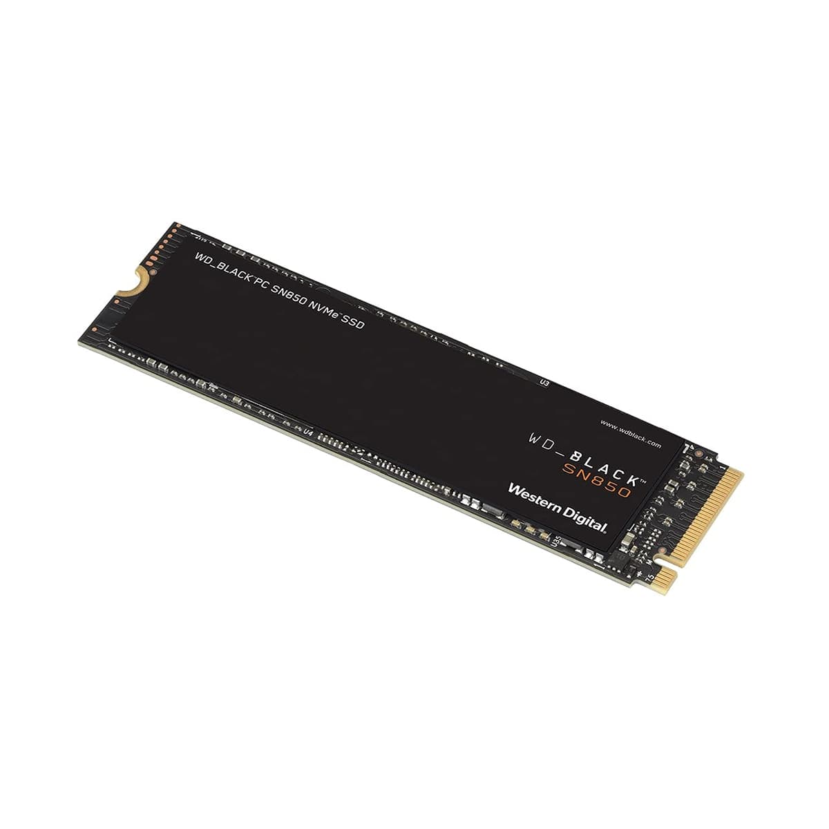WD_BLACK SSD interno NVMe para gaming 2TB SN850 - Gen4 PCIe, M.2 2280, 3D NAND, hasta 7.000 MB/s - WDS200T1X0E