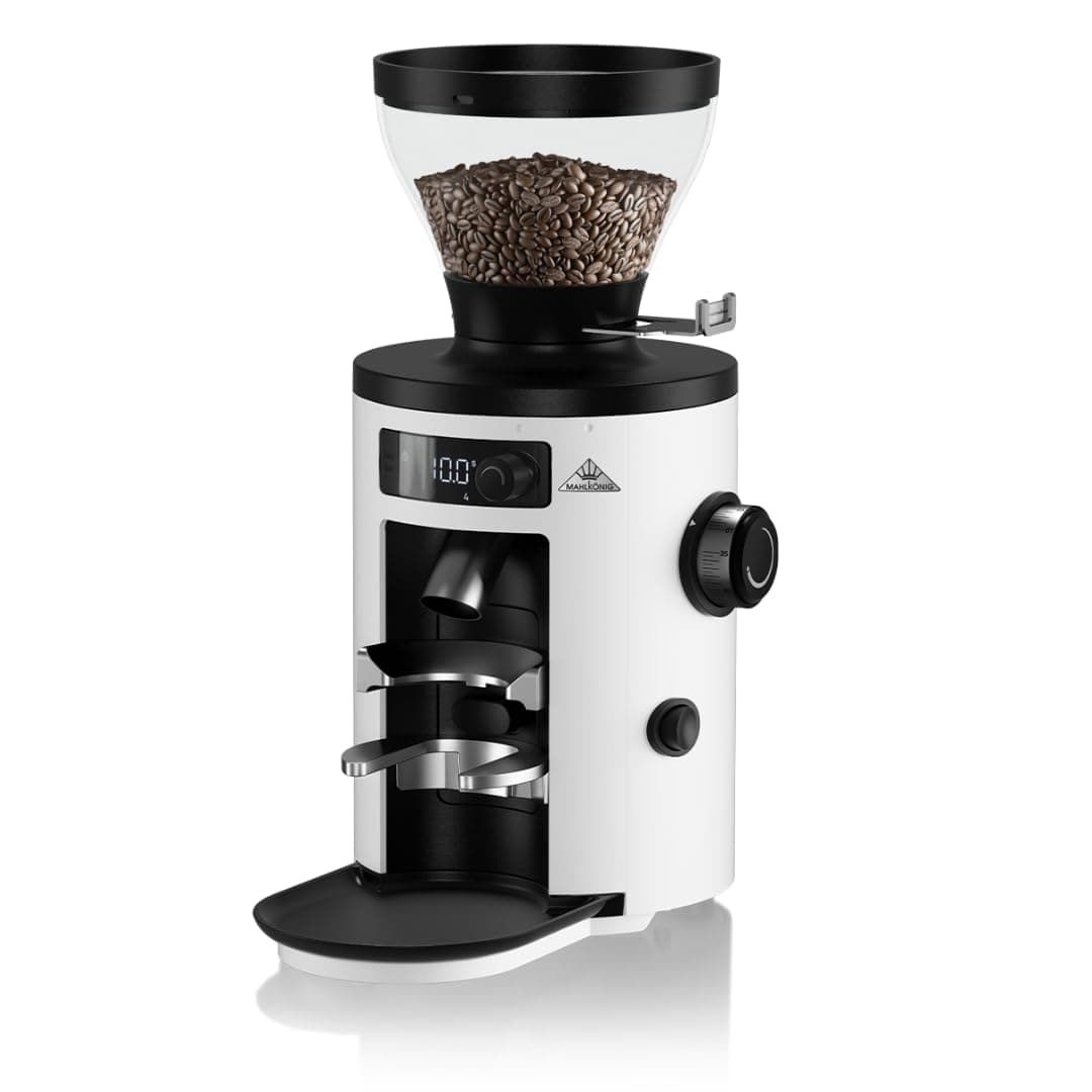 Mahlkönig X54 Allround Molino eléctrico de café, muelas planas 54mm, capacidad 250 g (Blanco) 22-726-018