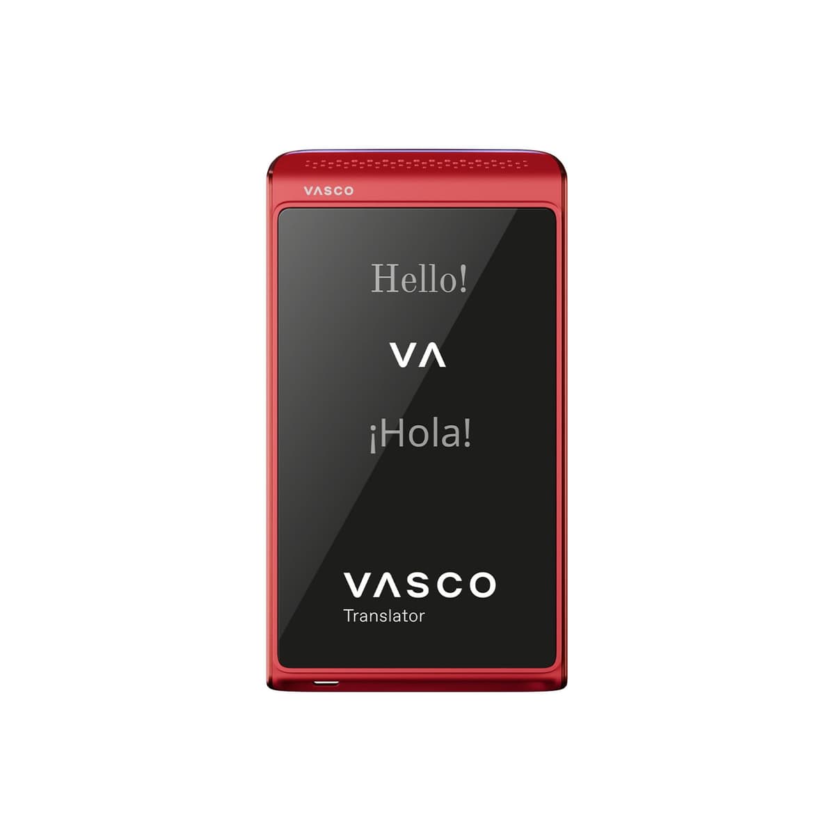 Vasco Translator Q1 con clonación de voz, 113 idiomas y conexión de por vida (Scarlet Pulse) Q1 Scarlet Pulse