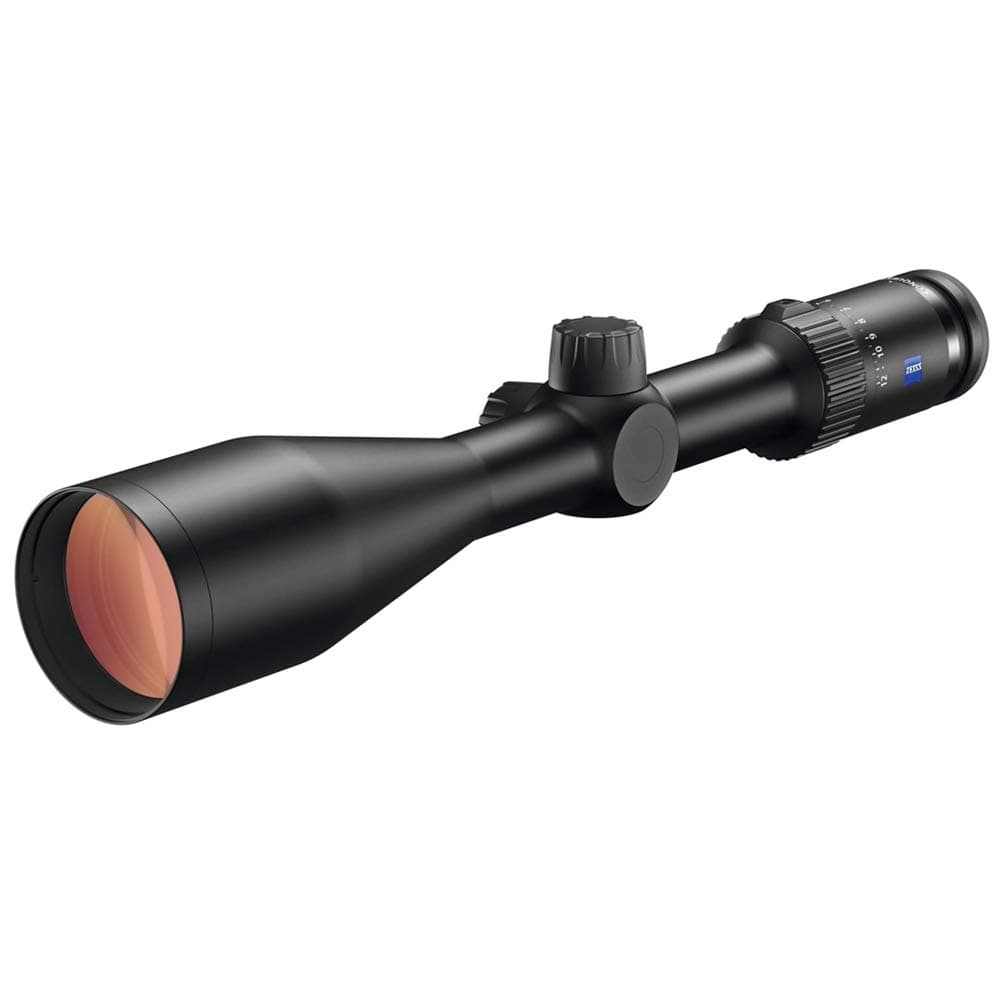 ZEISS Conquest V4 3-12x56 Riflescope con Retícula Iluminada Plex (#60) - Parallax Fijo - .25 MOA 522925-9960-000