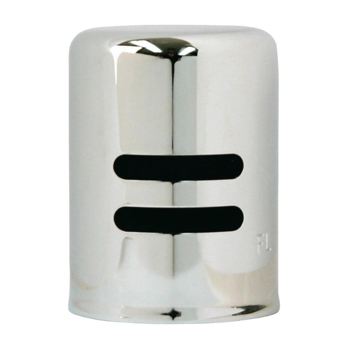 Westbrass D201-100-05 Tapa para air gap de latón macizo 1-5/8" x 2-1/4", níquel pulido (paquete 100)