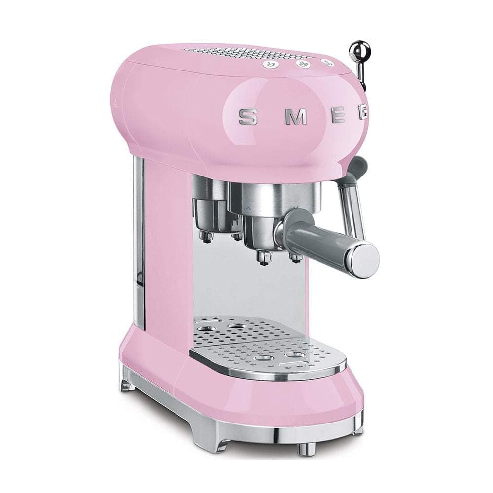 Smeg ECF01PKUS Cafetera Espresso Estilo Retro 50s - Rosa 634025-ECF01PKUS