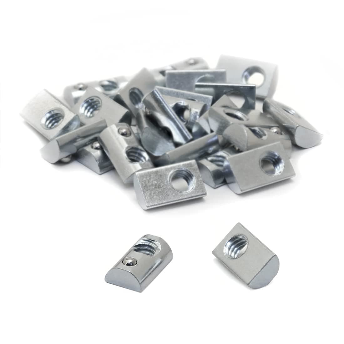80/20 T-Nut 1/4-20 acero con resorte bola para extrusión 10 Series (1500) 3923-Parent