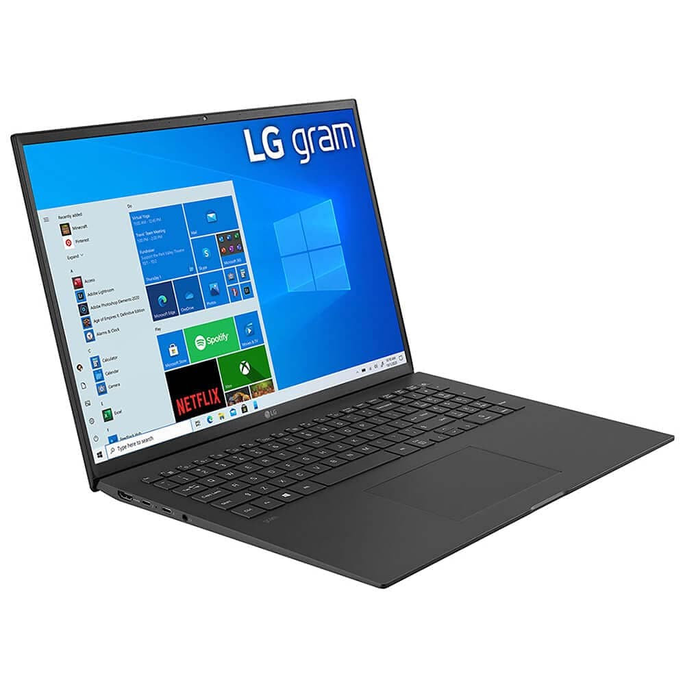 LG gram 17Z90P 17" WQXGA, Intel i7-1165G7, 16GB, 2TB SSD, Windows 10 Home 17Z90P-K.AAB9U1