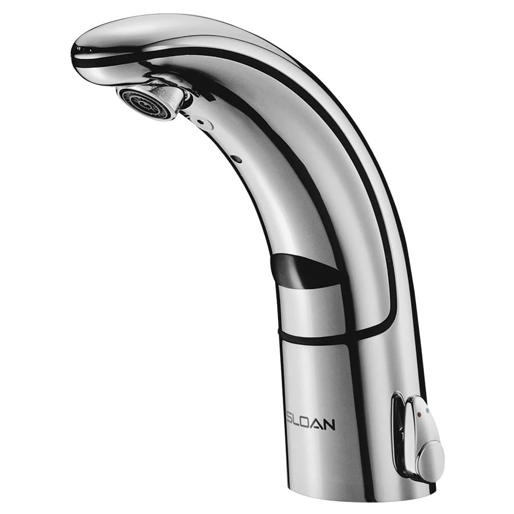 Sloan Optima EAF-150 Grifo con sensor touch-free 1.5 GPM, montaje sobre cubierta, cromo pulido EAF-150-ISM